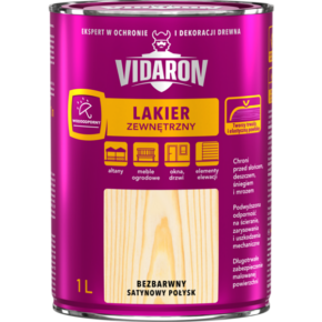 VIDARON Lakier Zewnętrzny do Drewna VIDARON Lakier Zewnętrzny